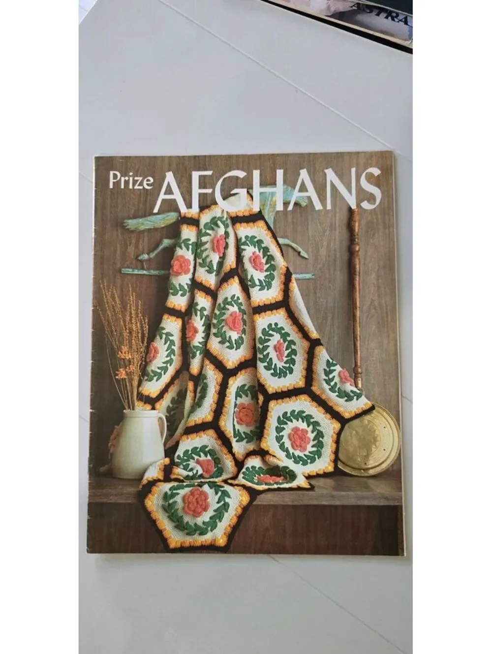 Prize Afghans Knitting Pattern Book